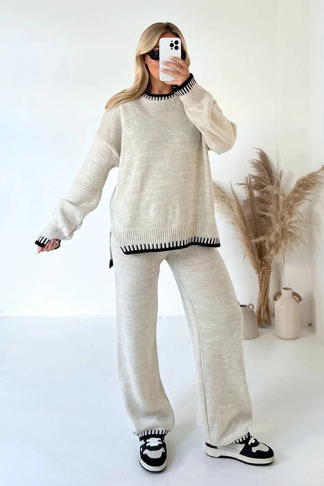 ELEGANTE DAMESLOOK | Comfortabele Tweedelige Set | Trendy Loungewear