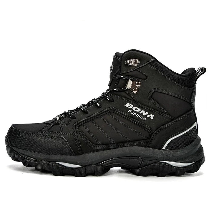 ROSCOE | Hoogpolige Winterlaarzenvansuède | Warme Pluche Snowboots