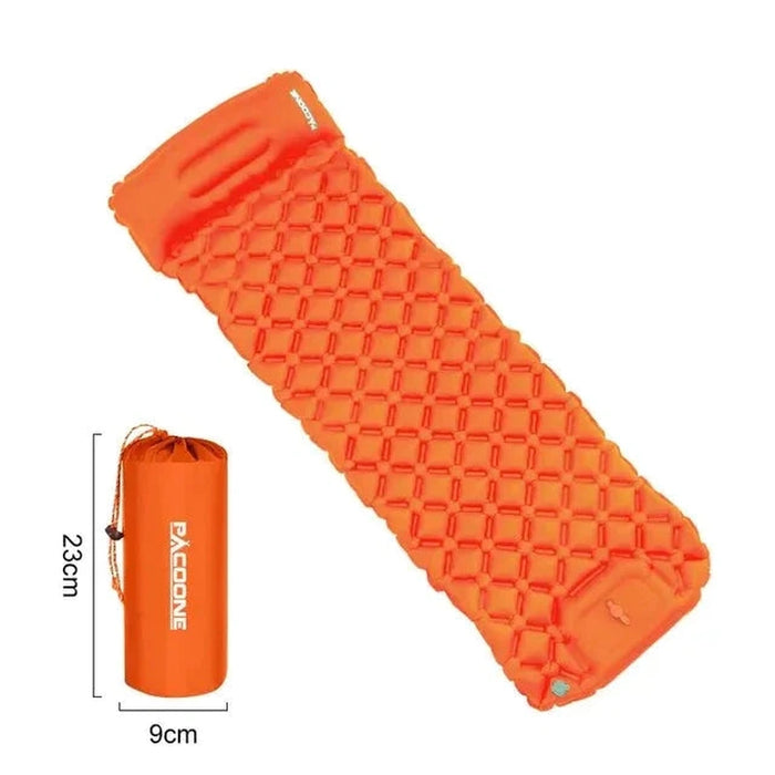 VENTURELOFT | Ultralicht kampeerluchtmatras met ingebouwde opblaaspomp | Comfort ontmoet gemak!