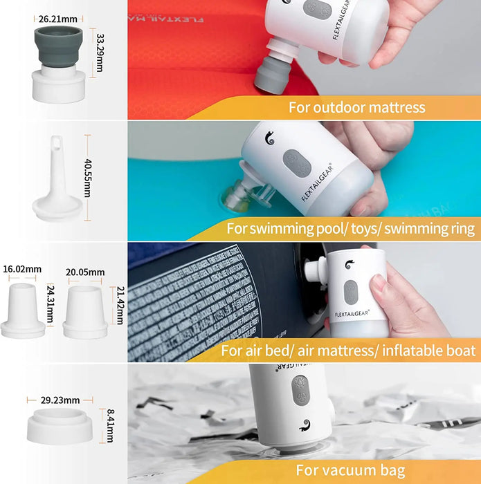 ZEPHYRFLOW | Max Pump 2 Pro Portable Mini Luchtpomp