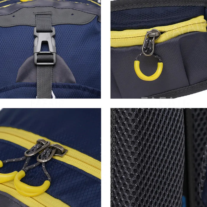 SummitGuard | Waterdichte Klimrugzak 40L | Buitenreis Rugzak Camping Wandelen