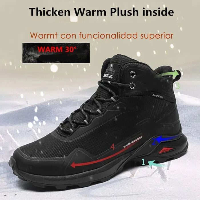 OWEN | Winter Herenschoenen | Warm, Antislip, Sneeuwlaarzen