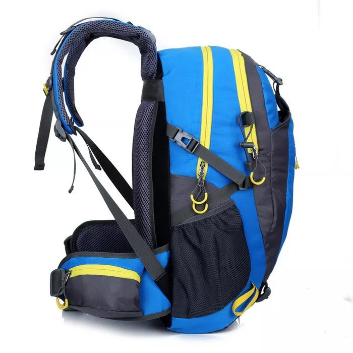 SummitGuard | Waterdichte Klimrugzak 40L | Buitenreis Rugzak Camping Wandelen