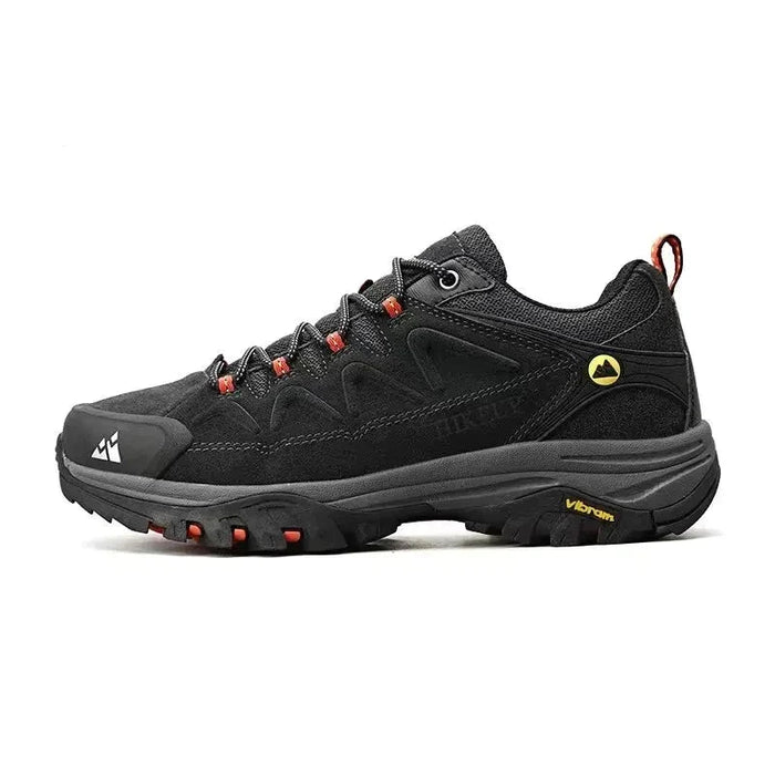 LONNIE | Leren Heren Outdoor Wandelschoenen | Toeristische Trekkingsneakers voor Bergen