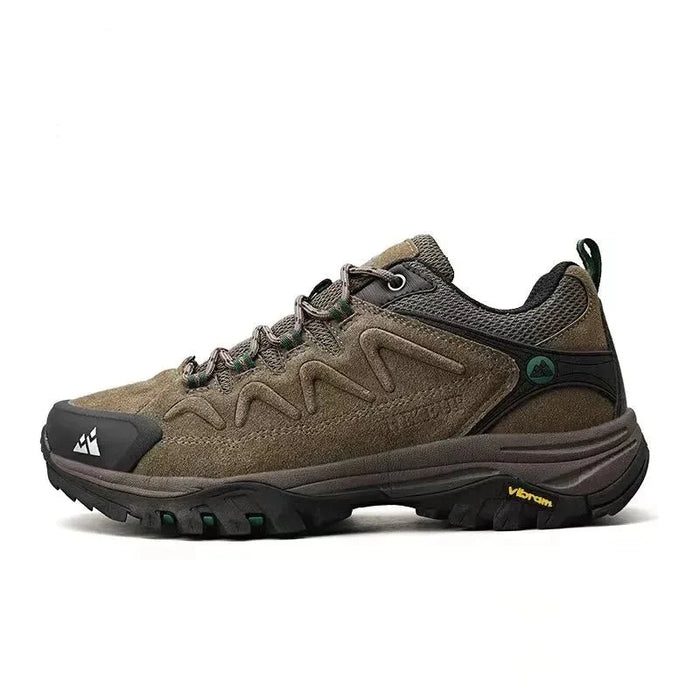 LONNIE | Leren Heren Outdoor Wandelschoenen | Toeristische Trekkingsneakers voor Bergen