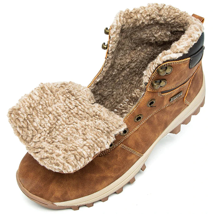 KEES | Waterdichte Winterlaarzen | Pluche Super Warme Grote Maat Snowboots Sneakers