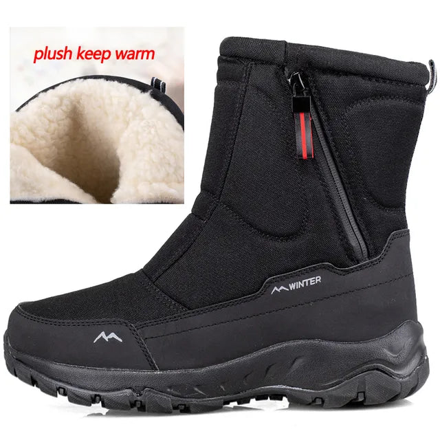 PHILIP | Unisex Winterlaarzen | Warme Snowboots met Pluche Voering