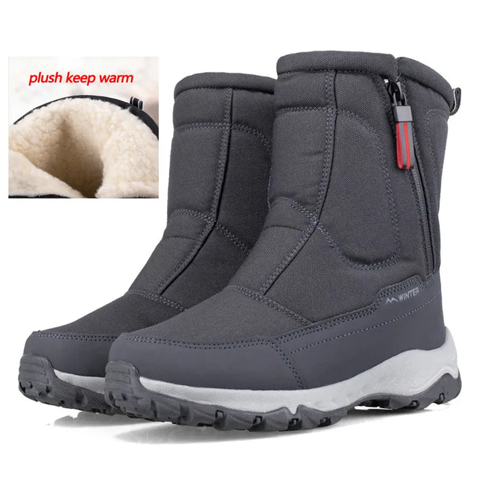 PHILIP | Unisex Winterlaarzen | Warme Snowboots met Pluche Voering