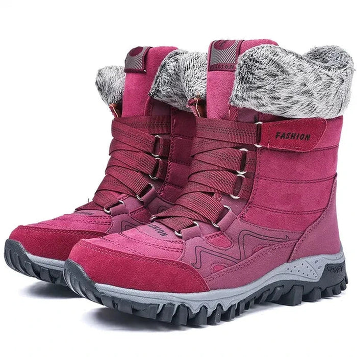 LOTTIE | Stijlvolle Dames Winterlaarzen | Waterdichte Sneeuwlaarzen Warme