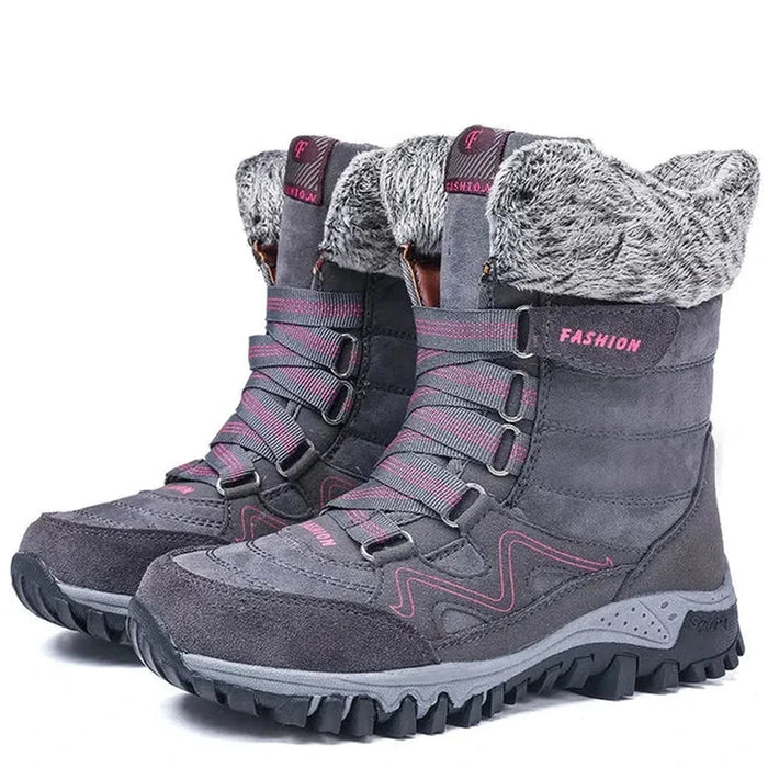 LOTTIE | Stijlvolle Dames Winterlaarzen | Waterdichte Sneeuwlaarzen Warme