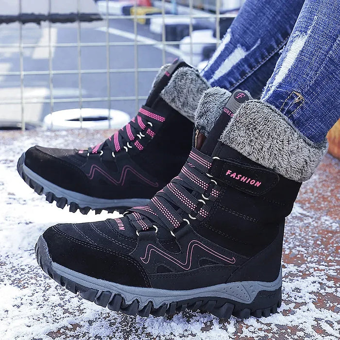 LOTTIE | Stijlvolle Dames Winterlaarzen | Waterdichte Sneeuwlaarzen Warme