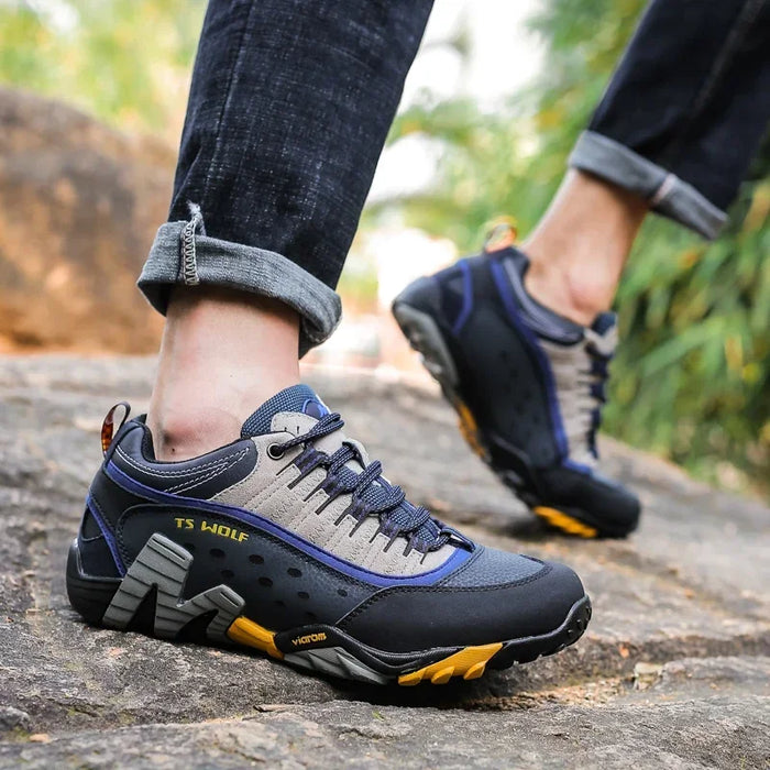 MOSES | Outdoor Lover Trekkingschoenen voor Mannen | Waterdichte Echt Leren Trekkingschoenen