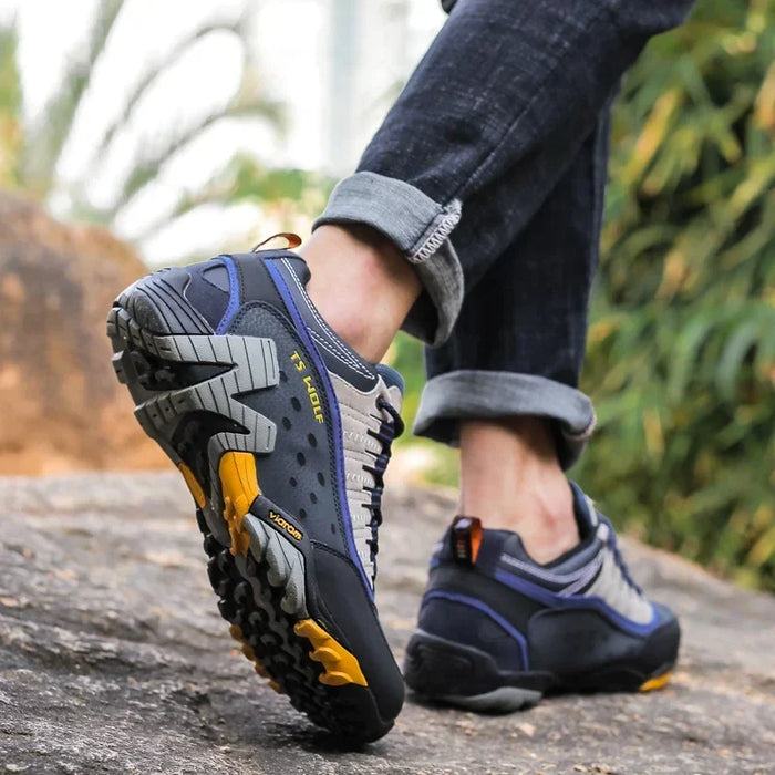 MOSES | Outdoor Lover Trekkingschoenen voor Mannen | Waterdichte Echt Leren Trekkingschoenen