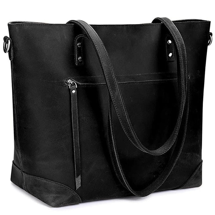 PATRICIA | Tijdloos Leren Vintage Draagtas