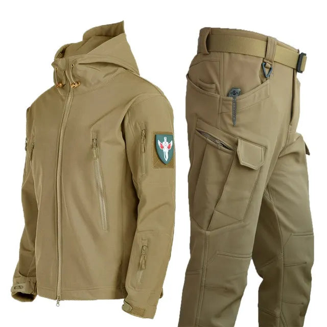 JASPER Set | Softshell Rash Jacket Set met Broek voor Extreme Weersomstandigheden