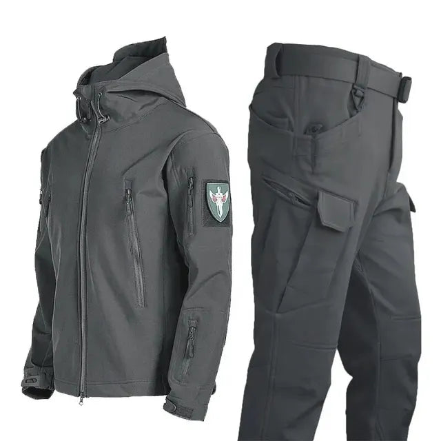 JASPER Set | Softshell Rash Jacket Set met Broek voor Extreme Weersomstandigheden