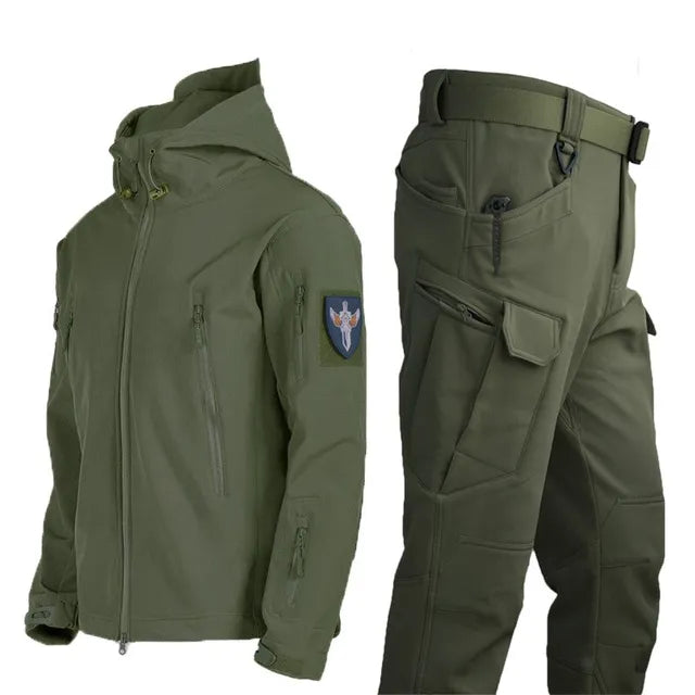 JASPER Set | Softshell Rash Jacket Set met Broek voor Extreme Weersomstandigheden