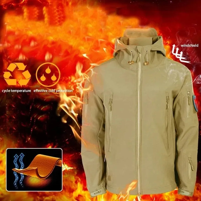 JASPER Set | Softshell Rash Jacket Set met Broek voor Extreme Weersomstandigheden