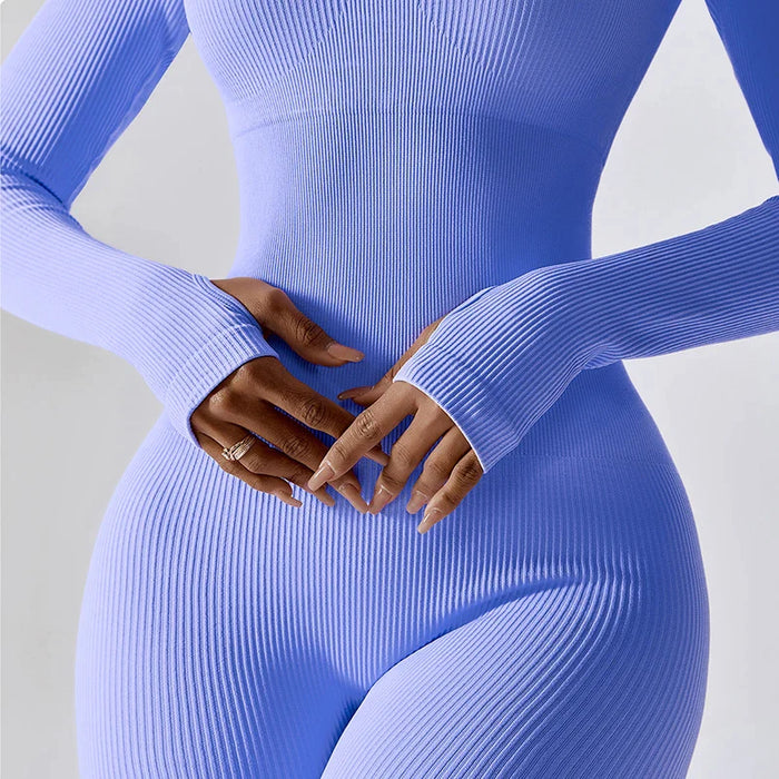 FLEX | Dames Yoga Jumpsuit - Ademende Sport Romper voor Workouts
