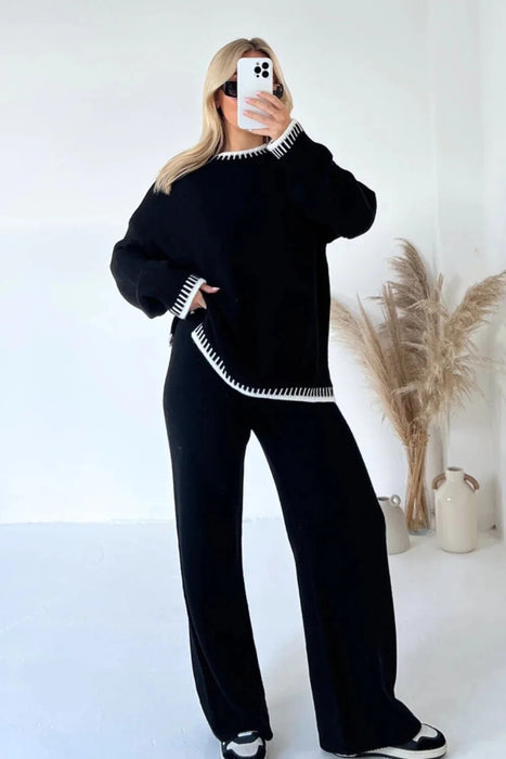ELEGANTE DAMESLOOK | Comfortabele Tweedelige Set | Trendy Loungewear