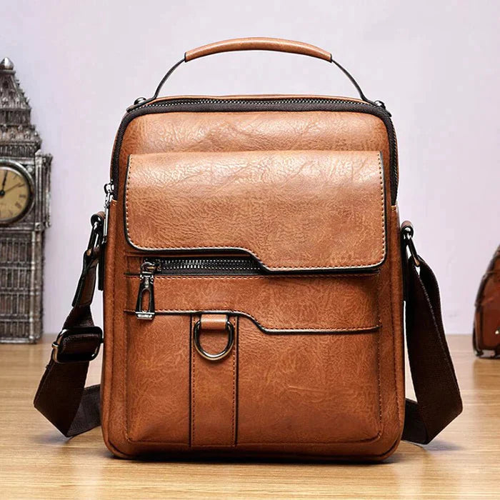 ELEGANCEBAG | Luxe leren schoudertas | Superieur comfort | Persoonlijke stijlkeuze